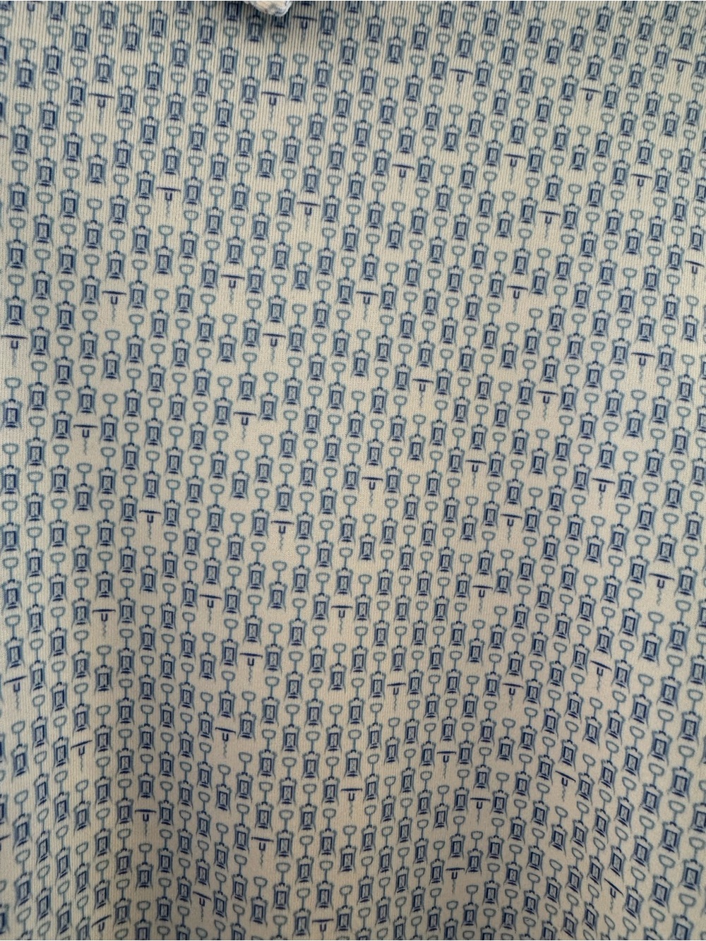 Men’s Peter Millar Corkscrew Print Golf Polo Summer Comfort - Picture 3 of 4